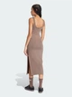Платье миди летнее женское Adidas Originals Essentials Rib Tank Maxi Dress Washed KE3167 S Earth Strata (4068821220973) - изображение 2