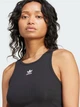 Топ женский Adidas Originals Essentials Ribbed Tank Top IW5736 M Black (4067894071413) - изображение 4