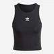 Топ женский Adidas Originals Essentials Ribbed Tank Top IW5736 M Black (4067894071413) - изображение 11