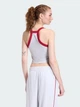 Топ женский Adidas Seasonal Essentials Colorpop Tank With Embroidered Graphic KC3938 S Light Grey Heather (4068822076739) - изображение 2