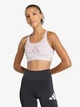 Спортивный топ для фитнеса женский Adidas Powerreact Graphic Bra KC5530 S Ice Purple (4068822161022) - изображение 1