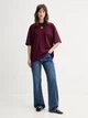 Футболка хлопковая оверсайз длинная женская Adidas Originals Essentials Boyfriend KD1373 XL Maroon (4068821580541) - изображение 8