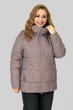 Куртка женская демисезонная с капюшоном All Posa Аделина 102654 58 пудра - изображение 1