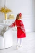 Вишита сукня для дівчинки Trend Листя 146 Червоний (SOLSUD2211) - изображение 8
