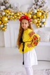 Вишиванка для дівчинки Trend Сонячна 98 Жовтий (SOLD2219) - изображение 4