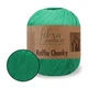FibraNatura Raffia Chunky, Зеленый №114-40 - пряжа для сумок, целлюлоза, 100г 120м, рафия - изображение 1