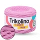 Трикотажная пряжа Trikolino 7-9mm M, Розовый, 60м, для вязания корзин, ковриков, сумок, косметичек, Триколино - изображение 1