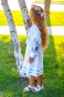 Вишита сукня для дівчинки Trend Квіт 152 Білий (SOLSUD2204) - изображение 5