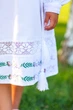 Вишита сукня для дівчинки Trend Квіт 152 Білий (SOLSUD2204) - изображение 7