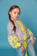 Вишиванка для дівчинки Trend Жовті 158 Сірий (SOLD2241) - зображення 1