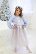 Вишиванка для дівчинки Trend Ніжуся 86 Блакитний (SOLD2210) - зображення 2
