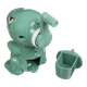Чинка ZiBi Dino механічна з контейнером KIDS Line ZB.5507 - изображение 3