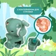 Чинка ZiBi Dino механічна з контейнером KIDS Line ZB.5507 - изображение 6
