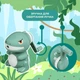Чинка ZiBi Dino механічна з контейнером KIDS Line ZB.5507 - изображение 8