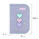 Пенал без наповнення Kite Lovely K26-621-3, 1 відділення, 1 відворот - зображення 2