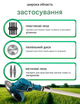 Газонокосилка аккумуляторная электрическая ручная 12V, садовый триммер для травы и газона 18000 об/мин, 2 аккумулятора 2000 мА·ч, подставка с колесами, голубой - изображение 4