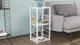 Этажерка 3/34 Ferrum-decor Серии Конект 73x34x28 белый ДСП Белое 16мм (FRD-104295) - изображение 3