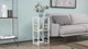 Этажерка 3/34 Ferrum-decor Серии Конект 73x34x28 белый ДСП Бетон 16мм (FRD-105527) - изображение 3