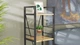 Этажерка 4/34 Ferrum-decor Серии Конект 120x34x28 черный ДСП Дуб Артизан 16мм (FRD-104273) - изображение 3