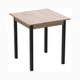 Стол кухонный Ferrum-decor Диего 75x80x80 Серый ДСП Сан-Марино 16мм (FRD-105654) - изображение 1