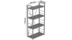 Этажерка 4/60 Ferrum-decor Серии Конект 120x60x28 серый ДСП Бетон 16мм (FRD-105547) - изображение 7