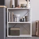 Этажерка 3/60 Ferrum-decor Серии Конект 75x60x28 белый ДСП Белое 16мм (FRD-104260) - изображение 1