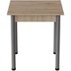 Стіл кухонний Ferrum-decor Агата 75x70x70 Сірий ДСП Сан-Марино 16мм (FRD-105634) - зображення 1