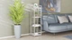Этажерка 4/34 Ferrum-decor Серии Конект 120x34x28 серый ДСП Белое 16мм (FRD-104283) - изображение 2