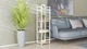 Этажерка 4/34 Ferrum-decor Серии Конект 120x34x28 белый ДСП Дуб Артизан 16мм (FRD-104279) - изображение 2