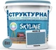 Краска цветная структурная SkyLine 4030-B 8 кг Теналь (4821044022133) - изображение 2