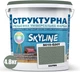 Фарба кольорова структурна SkyLine 5010-G30Y 4.8 кг Хаума (4821044022164) - зображення 2