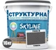 Краска цветная структурная SkyLine 7000-N 16 кг Тумель (4821044022225) - изображение 2