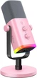 Микрофон динамический Fifine AM8 Pink XLR/USB - изображение 1