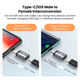 Адаптер Type-C на Lightning 2 в 1, переходник коннектор Lightning для iPhone/ Android - изображение 2