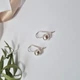 Серебряные серьги Шары на петле серебро 925 пробы 500067 2.40г - изображение 1