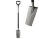 Лопата штыковая с зубчатым лезвием Fiskars Ergonomic S 123 см (1066714) - изображение 1