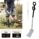 Лопата совковая универсальная телескопическая Fiskars Xact™ 121-140 см (1066734) - изображение 3