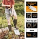 Лопата штикова загострена Fiskars Xact™ 120 см із школою (1066729) - зображення 3
