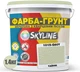 Цветная краска-грунт акриловая с кварцевым песком SkyLine 1015-G60Y 1.4 кг Тайлик (4821044020320) - изображение 2