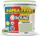 Цветная краска-грунт акриловая с кварцевым песком SkyLine 1020-G40Y 1.4 кг Лесси (4821044020368) - изображение 2