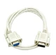 Кабель RS232,СОМ-порт DB9 rs-232 1.5 м шнур Папа-Мама(MALE-FEMALE) Белый - изображение 2