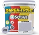 Цветная краска-грунт акриловая с кварцевым песком SkyLine 1515-R60B 7 кг Крокус (4821044020108) - изображение 2