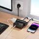 Сетевой удлинитель HOCO AC34 до 2500W 1.5 метра с 2 розетками 3 x USB-C/1 x USB-A Black (24395) - изображение 7