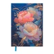 Дневник недатированный Buromax Peony А5 336 страниц темно-синий (BM.20170-03) - изображение 1
