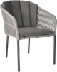 Krzesło ogrodowe Hedo Victoria Szare 100075 (5907184130491) - obraz 1