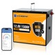 Аккумулятор универсальный Eco-Worthy LiFePO4 12V 150Ah (1920Wh) с функцией Bluetooth и встроенным BMS до 15000 жизненных циклов - изображение 1