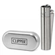 Запальничка Кліппер Metal Clipper Lighter Silver - зображення 1