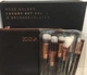Набор кистей для визажа Zoeva Rose Golden Luxury Set 8 шт и кожаный клатч розовое золото - изображение 1