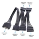 Переходник sata to 5 x sata, разветвитель питания SATA - изображение 3