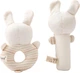 Набор мягких погремушек Gbee "Rabbit Rattles" (2 шт) для малышей с рождения (PC1045) - изображение 9